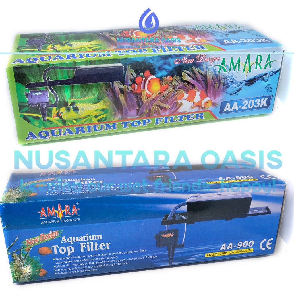 TOP FILTER BOX AMARA AA 203K / AMARA AA 900