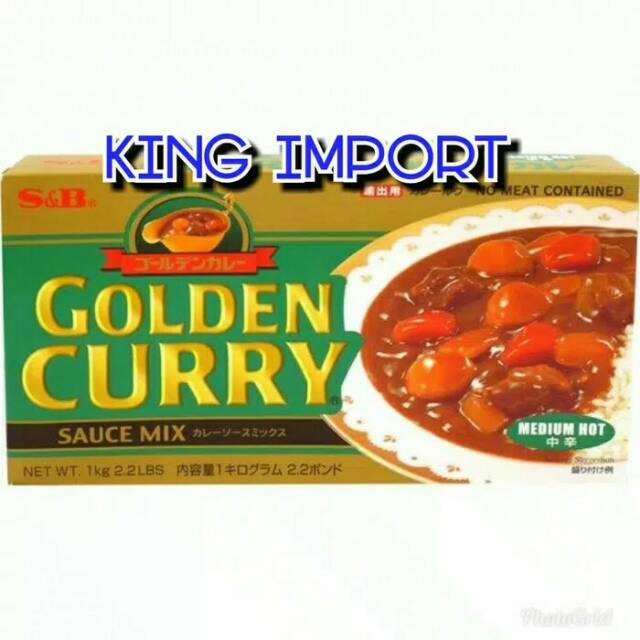 

S&B Golden Curry Medium Hot 1kg bumbu kari jepang