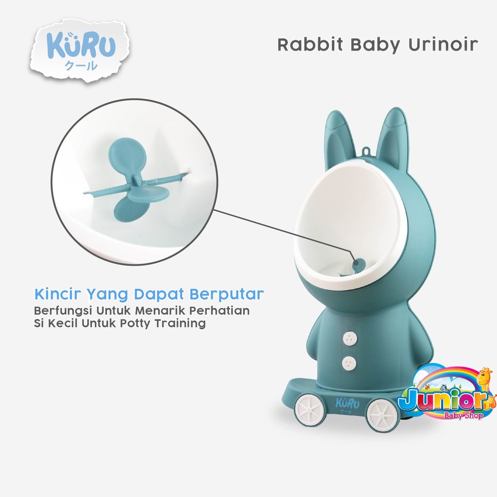 KURU Potty Train Urinal Rabbit Boy 8903 | Pispot Training Anak Laki-laki