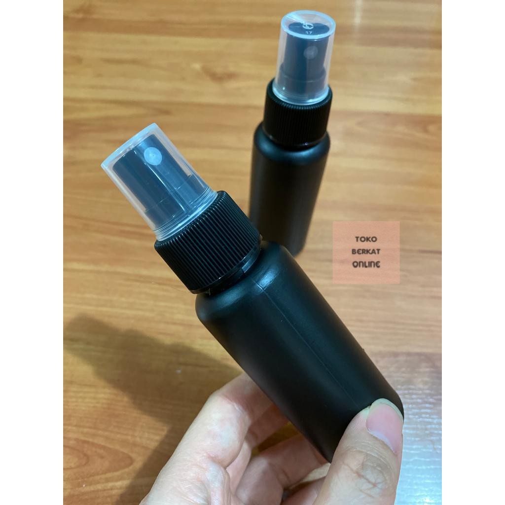 Botol Plastik kosong 20ml / 30ml / 60ml Bening / Hitam Spray Semprot Pump MURAH Berkualitas Ready