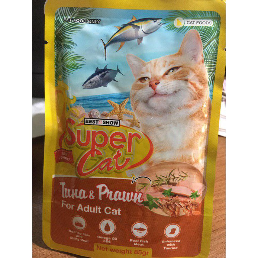 tuna kucing makanan 85gram basah
