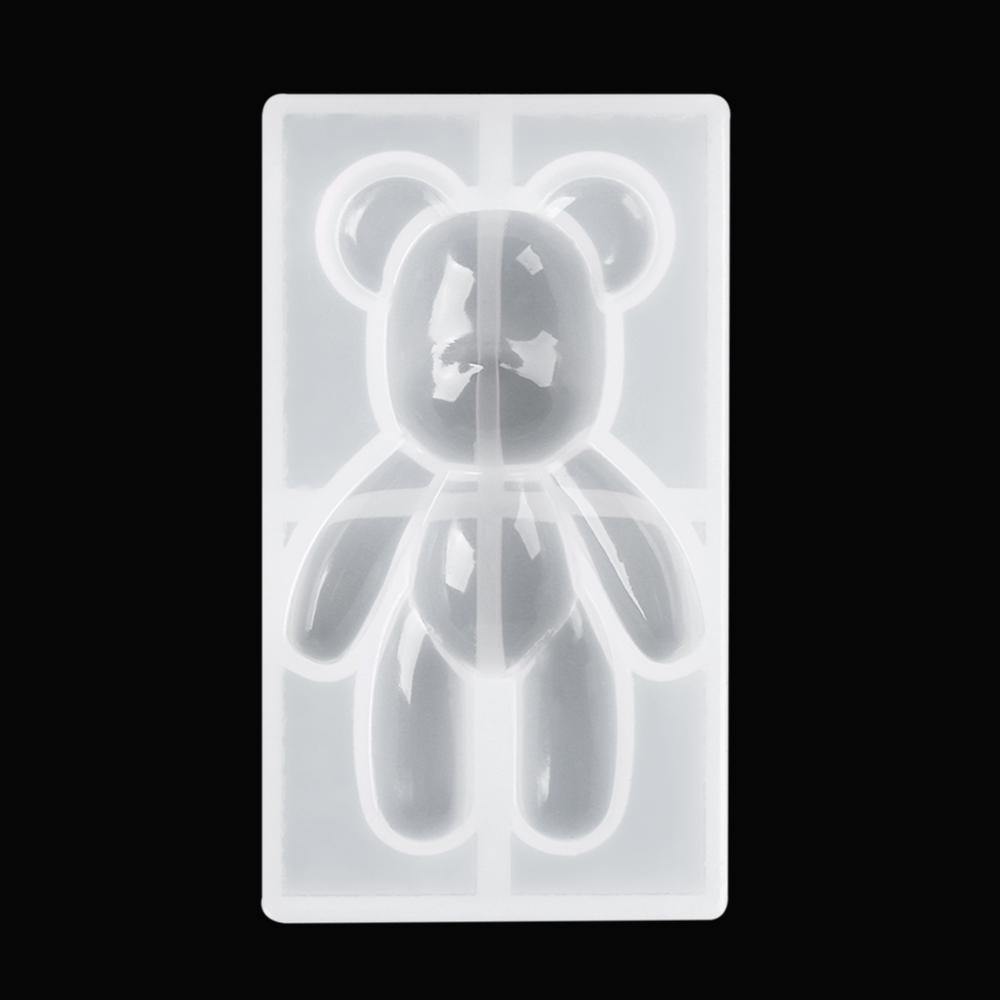 PREVA Teddy Bear Silicone Mould Fashion Key Chain DIY Jewelry Making