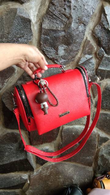 Tas slempang yoyo-free gantungan boneka imut-bisa jinjing bisa slempang