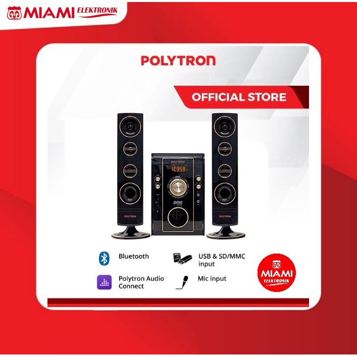 POLYTRON Multimedia Speaker PMA 9526 /B / PMA9526