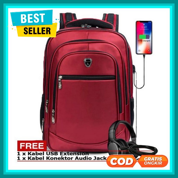 Ransel Pria Terbaik Travel Bag Kekinian Waterproof Import Laki Laki W7G9 Model Terbaru New Arrival C