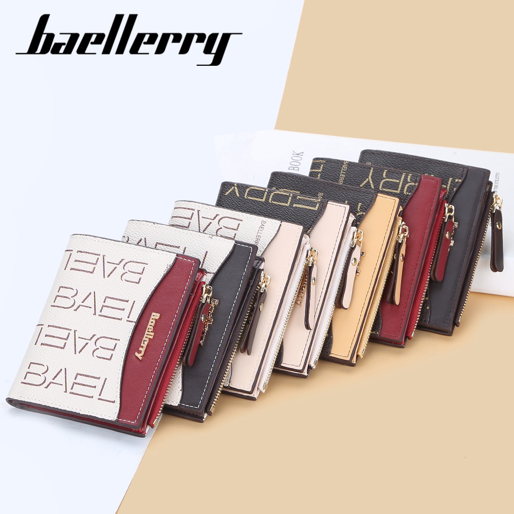 BAELLERRY N2505 Dompet Wanita Kecil Bahan Kulit PU Leather Premium WATCHKITE WKOS