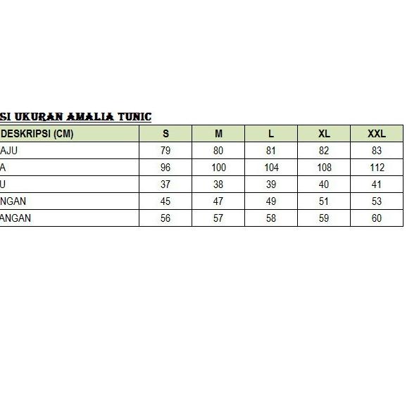 ➹ Amalia Tunic - Tunik Wanita By Azhania ➵