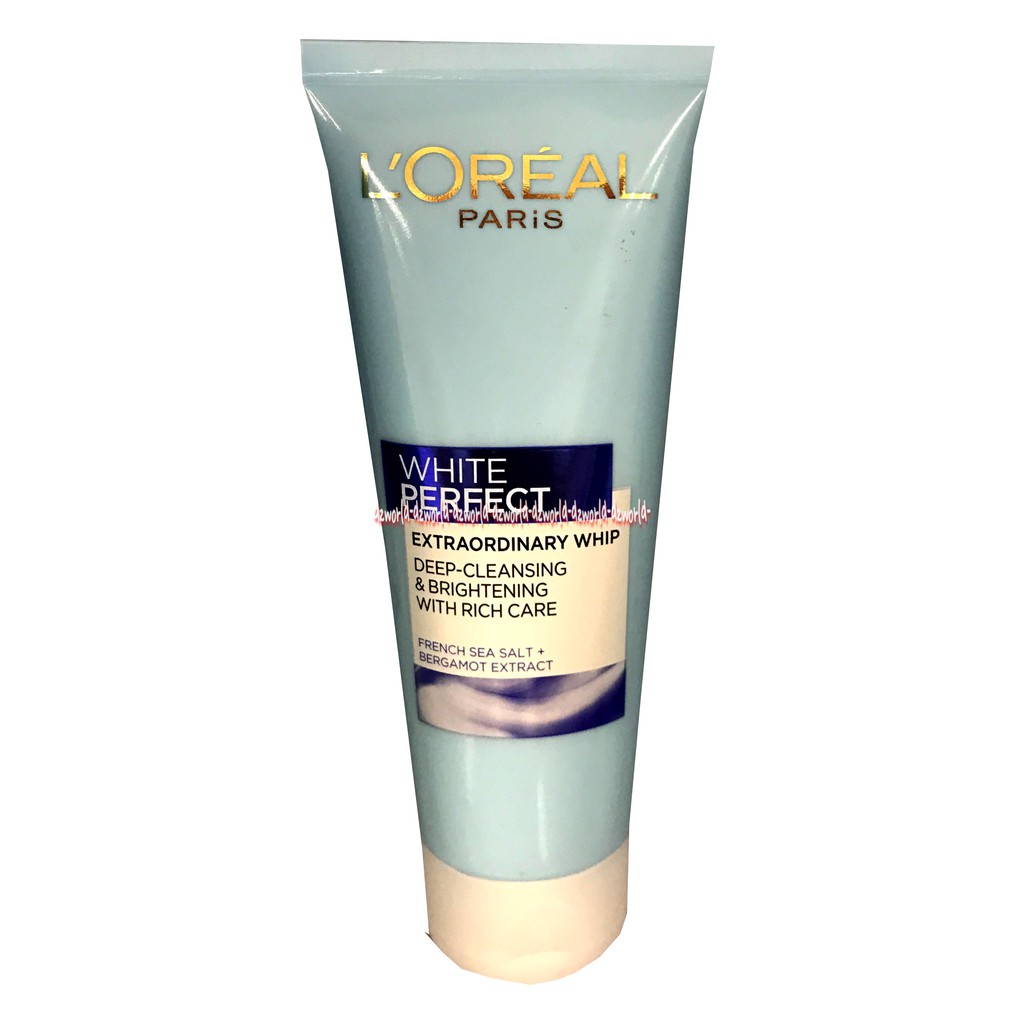 L'oreal Paris Aura Perfect Sea Salt 100ml L'oreal White Perfect Foam Pembersih Wajah Sabun Cuci Muka Loreal