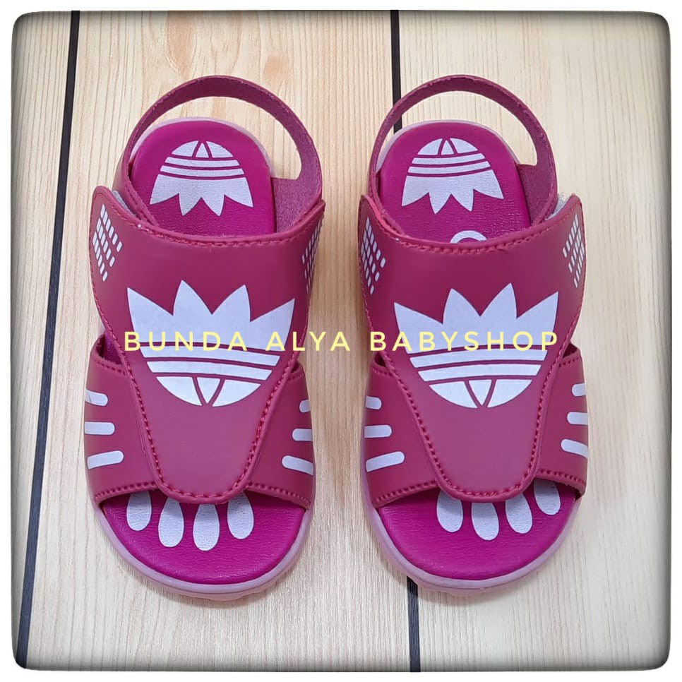 Sendal Anak Perempuan Usia 1 2 Tahun Alas Karet FANTA - Sepatu Sandal Anak Cewek Alas Karet Anti Licin Size 23 - 25