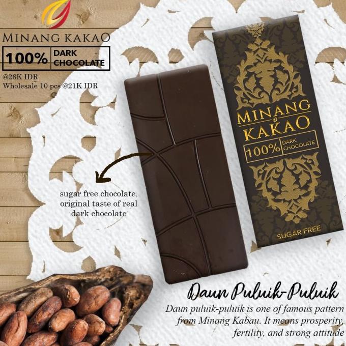 

PROMO Organic 100% Dark Chocolate - Real 100% Dark series MURAH