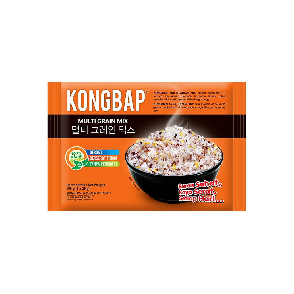 

Kongbap Multi Grain Mix 150gr - Farmers Market