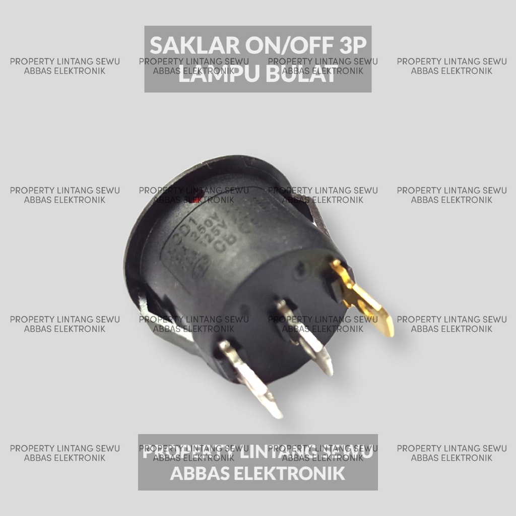 SAKLAR SWITCH ON-OFF LAMPU BULAT AC 220V ON OFF BULAT LAMPU