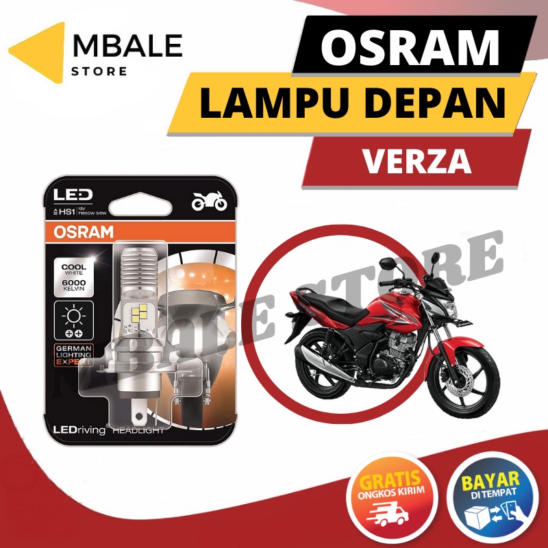 Lampu Depan Led Osram Motor Honda Verza Original H4/HS1 Kaki 3