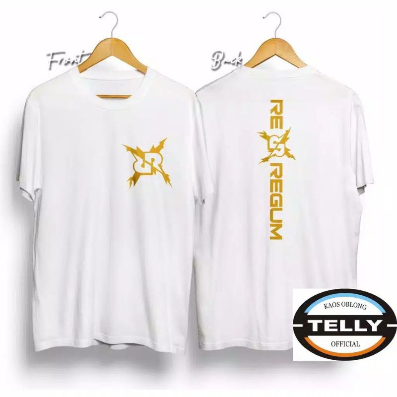 Kaos Distro pria RRQ mobil lagend/freefire baju cowok gamer RRQ