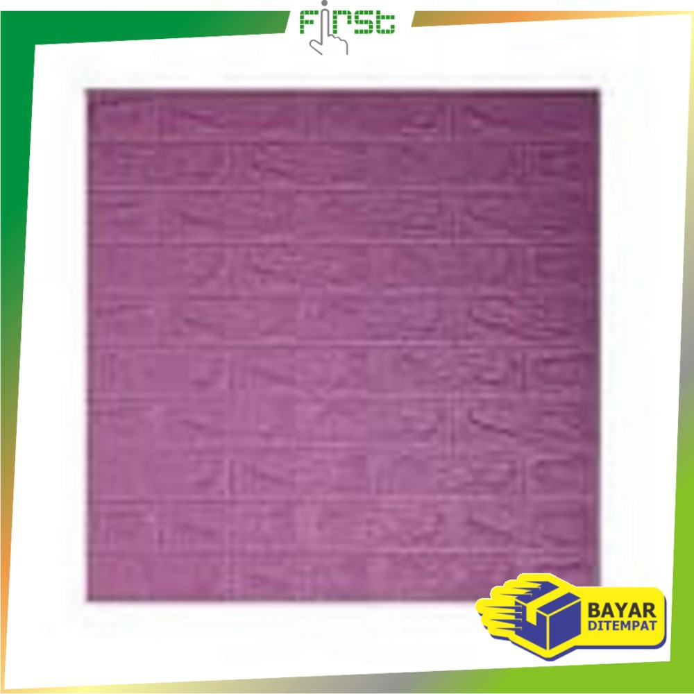 *COD* FH-C206 Wallpaper Dinding Foam 3D Kecil Motif Batu Bata/Walpaper Stiker Dinding Dekorasi Kamar-Batu Bata UNGUTUA