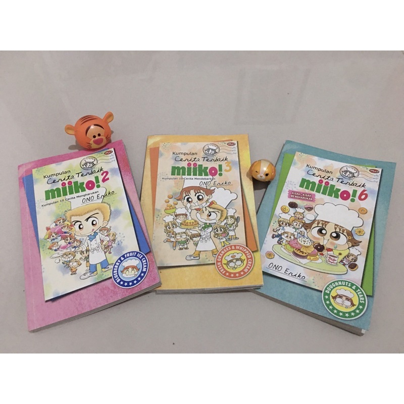KUMPULAN CERITA TERBAIK Obral Komik Jepang (Manga) “Hai,miiko” Bahasa Indonesia (Bekas)