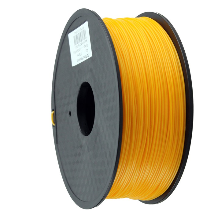 

ABS 3D Printer Filament 1.75mm 1Kg Tinta Roll Print Oranye Orange