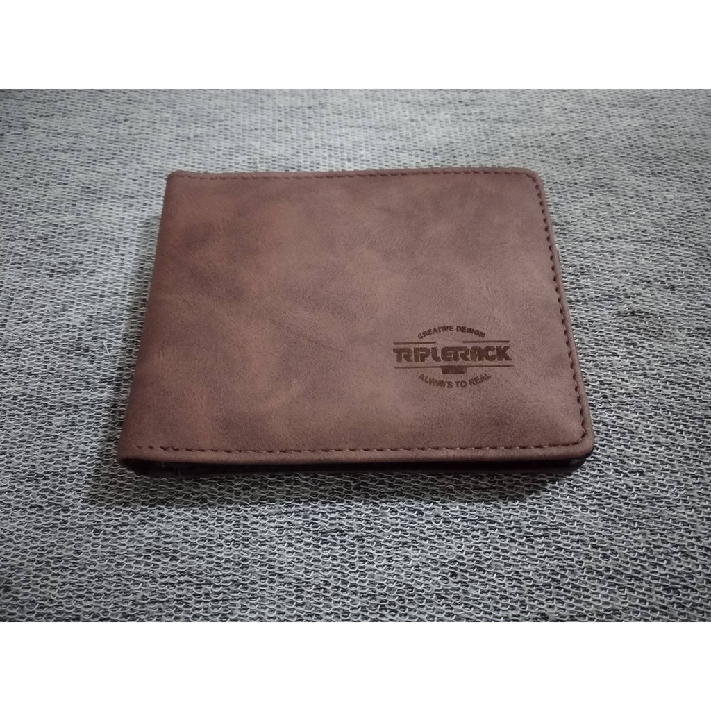 Dompet Fashion Pria Premium Bahan Semi Kulit Keren