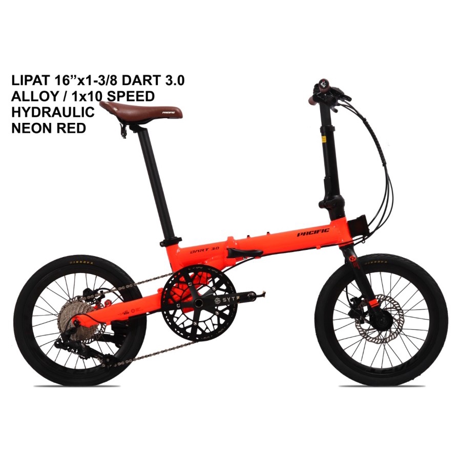 PROMO SEPEDA LIPAT PACIFIC 16 INCH DART 3.0 FOLDING BIKE PACIFIC