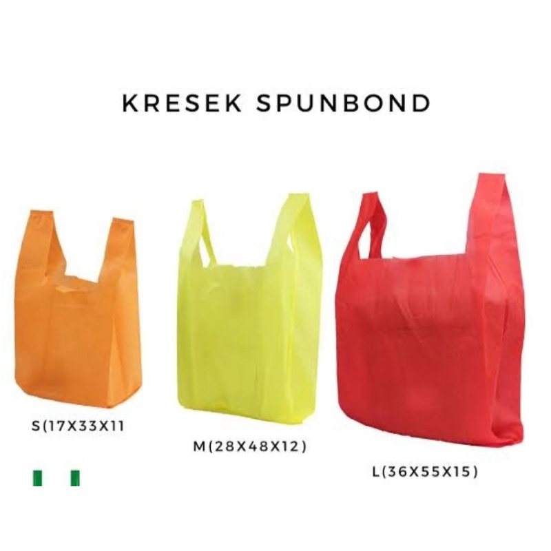 Tas Kresek Spunbond Murah Ukuran Kecil (S)