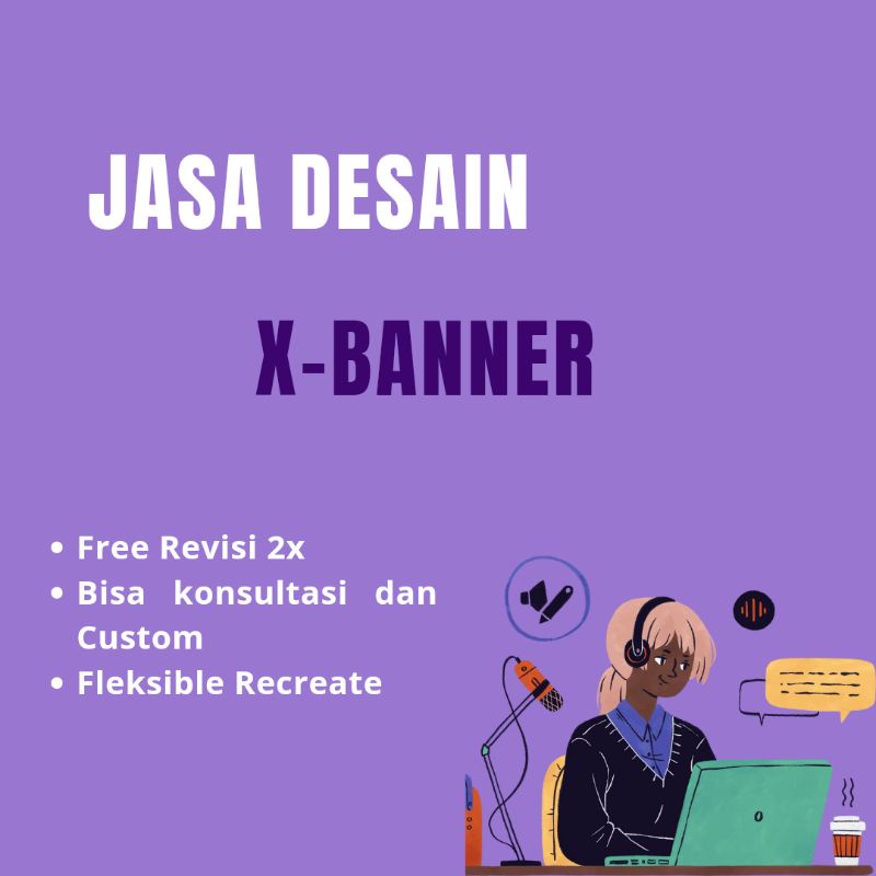 Desain X- Banner Sidang