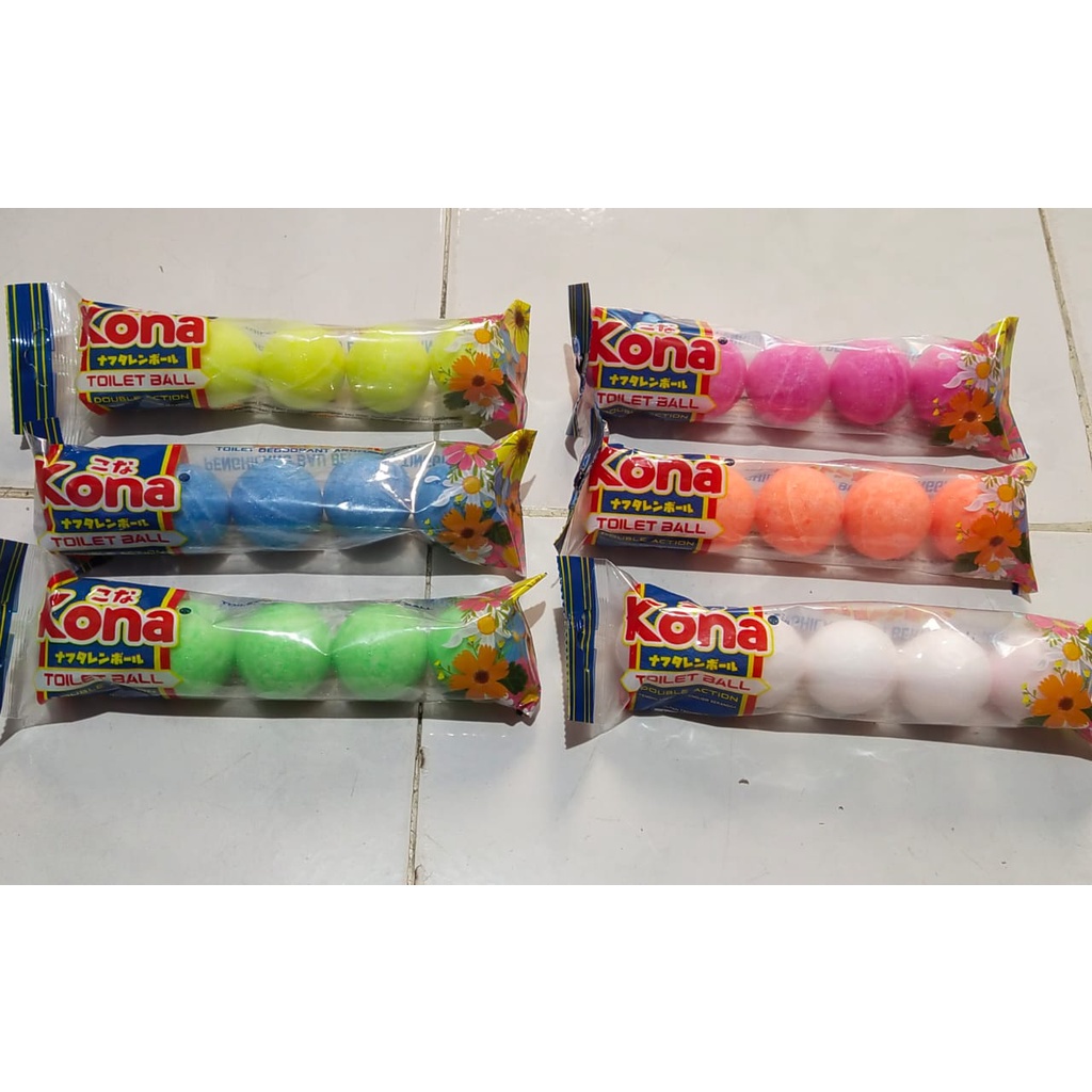 Kamper Toilet Ball Kona Isi 5 Pcs Besar