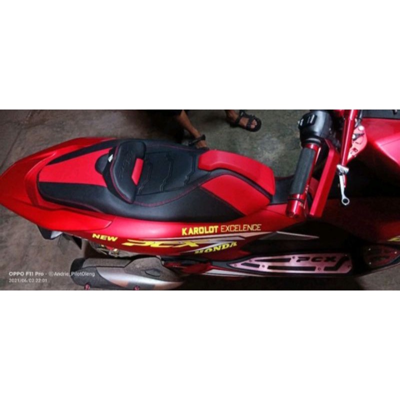 Kulit Jok Motor Pcx 160 150 Modifikasi