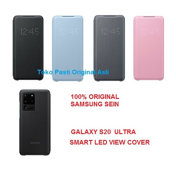 LED View S20 Ultra SAMSUNG Smart Cover Galaxy S20 Ultra Original100%