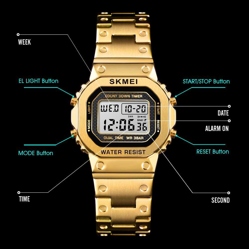 Jam Tangan Wanita Digital   SKMEI - a1433