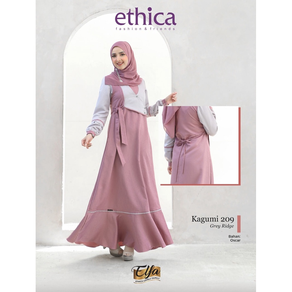 GAMIS TERBARU ETHICA KAGUMI 209 GREY RIDGE