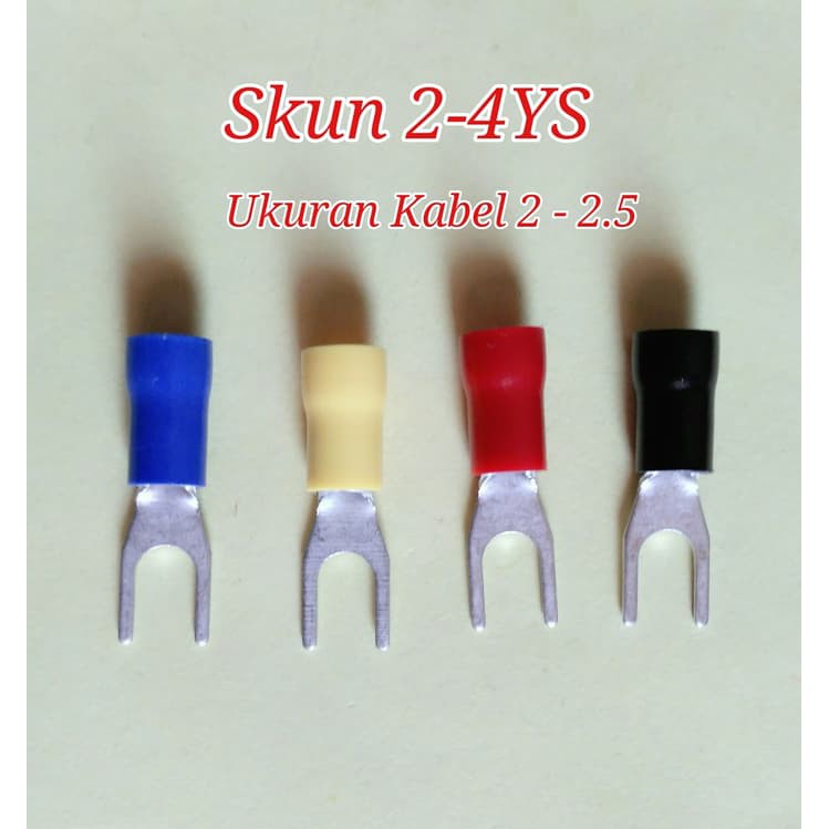 5 pcs Skun 2-4YS Skun Y skun Kabel