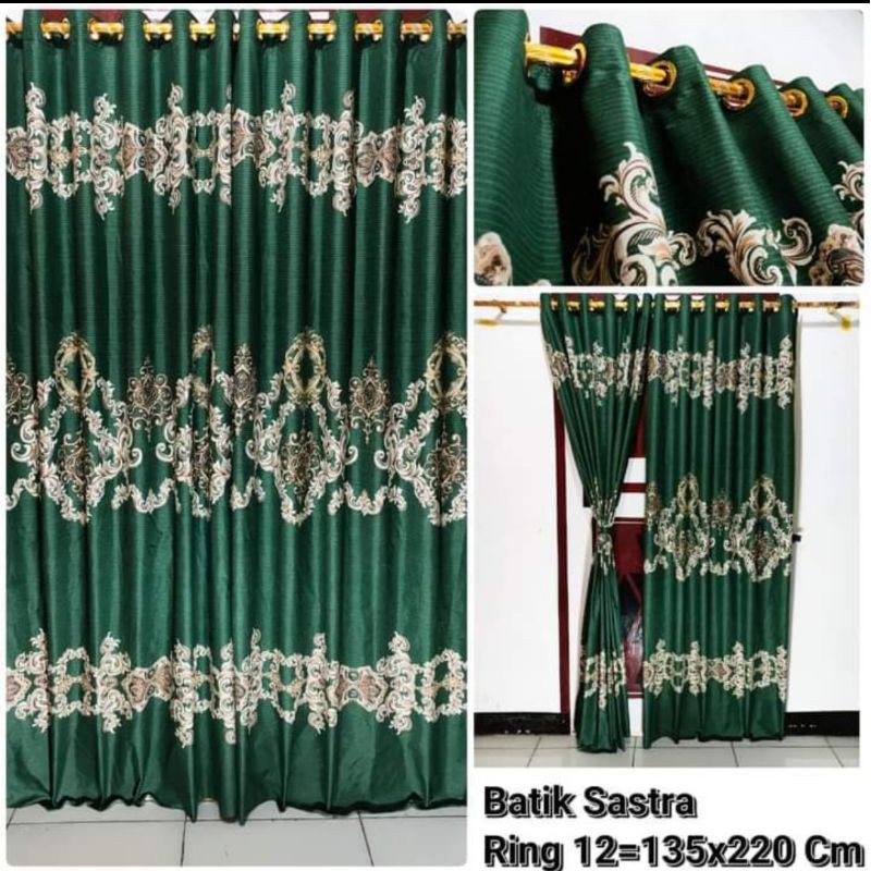 GORDEN SMOKRING MOTIF SULTAN 12 LUBANG