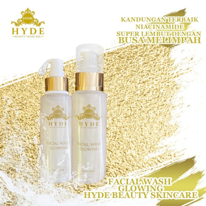 FACIAL WASH GLOWING HYDE BEAUTY SKINCARE