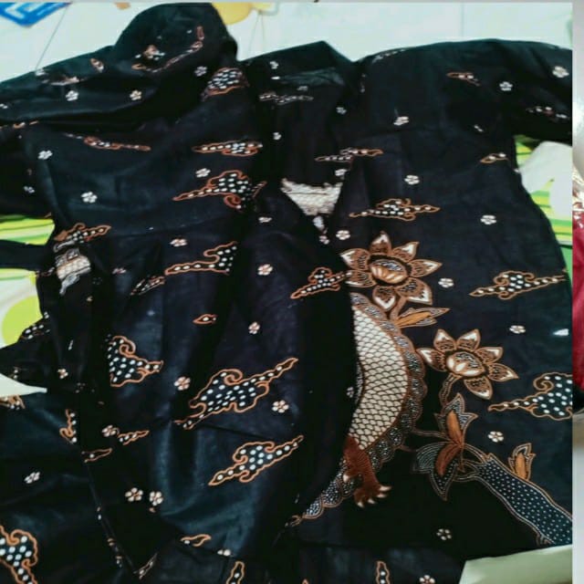 Couple Batik Keluarga || Setelan Couple Batik Ayah Ibu Anak Cewek Cowok || Couple Batik Family Gamis