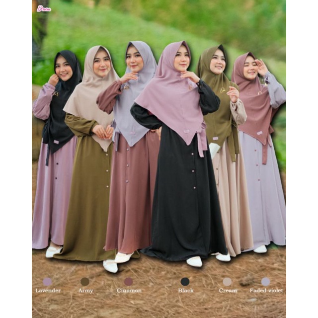 AYESHA DRESS BY D'ZEERA || PO READY MID OKTOBER