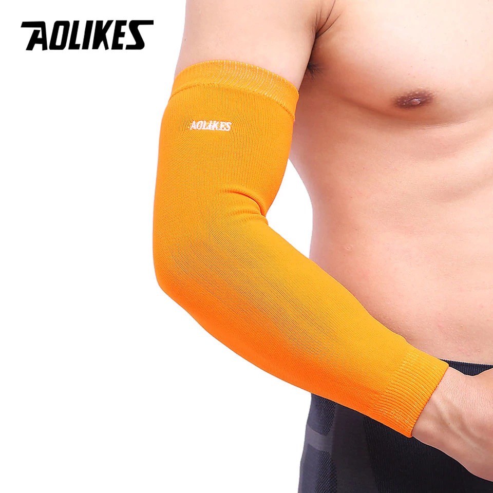 AOLIKES 7146 Arm Sleeve / Arm Warmer / Basketball Sleeve / Hand Sleeve - Deker Pelindung Siku Tangan