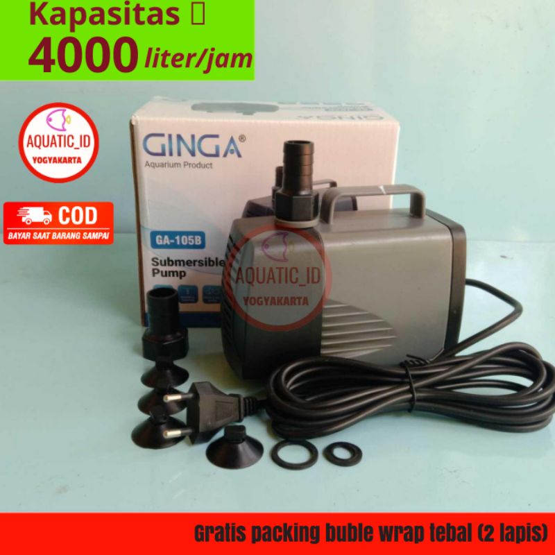 Jual Pompa Aquarium Celup Water Pump Ginga Ga B Ga B Low Watt Shopee Indonesia