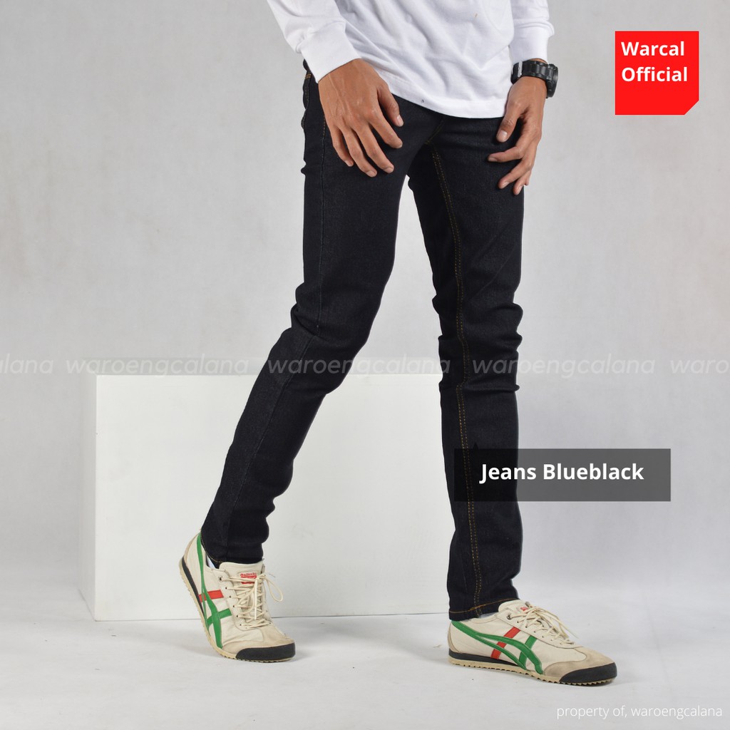 In One Celana Jeans Panjang Blueblack