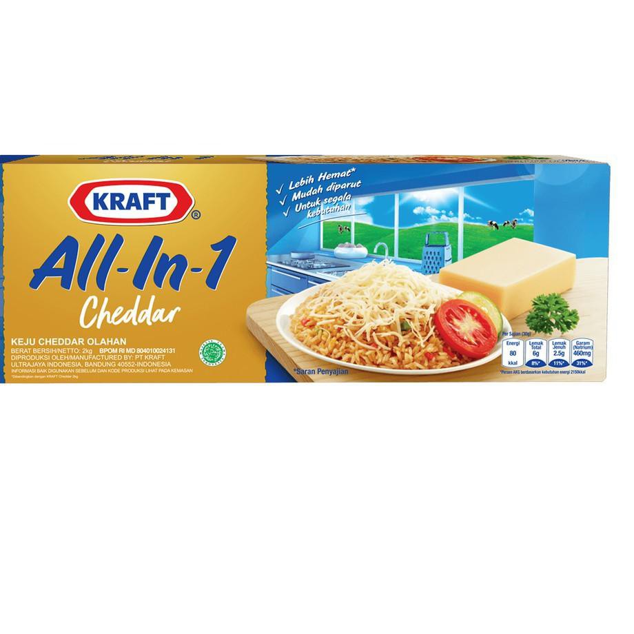 

T77♚ Keju Kraft All in One 2 Kg Ready Banyak