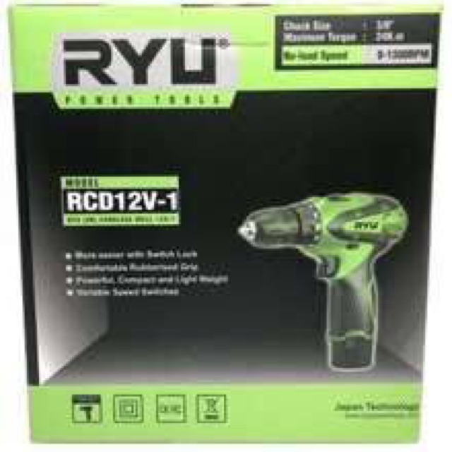 RYU-MESIN BOR CORDLESS 12V-1