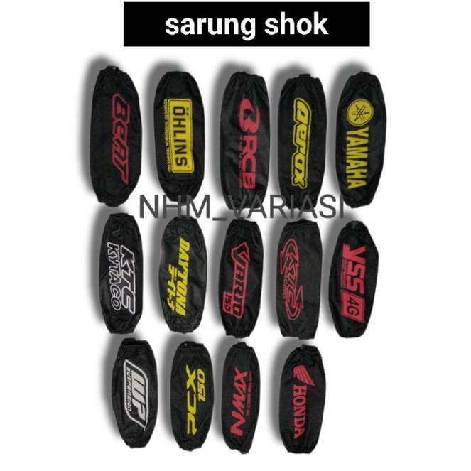 sarung shock breker belakang metik bebek