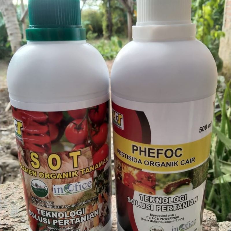 SOT dan PHEFOC HCS jual Grosir dan Ecer pupuk dan pestisida organik tanaman bunga buah dan sayuran