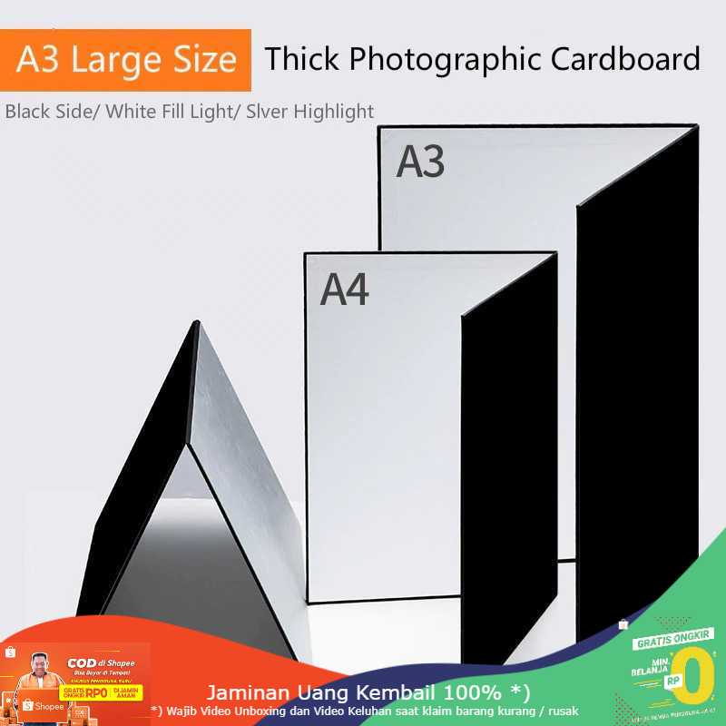 (BISA COD) RVOSTR BEIYANG Papan Reflector Lipat Cardboard 3in1 Reflective Paper - A3R