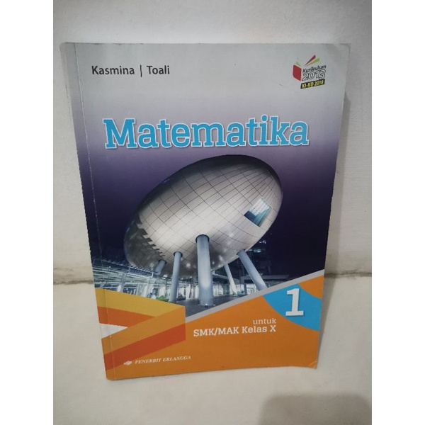 BUKU MATEMATIKA KELAS 10 SMK ERLANGGA