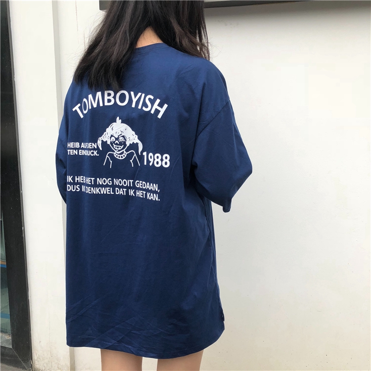 Kaos T Shirt Lengan Pendek Casual Gaya Korea Shopee Kaos T Shirt Lengan Pendek Casual Gaya Korea Shopee