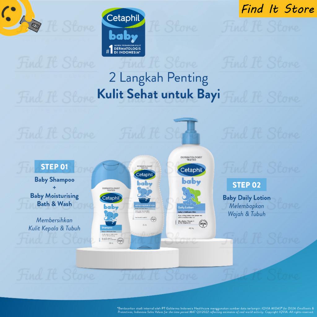 Cetaphil Baby Daily Lotion with Shea Butter Face &amp; Body - 400ml