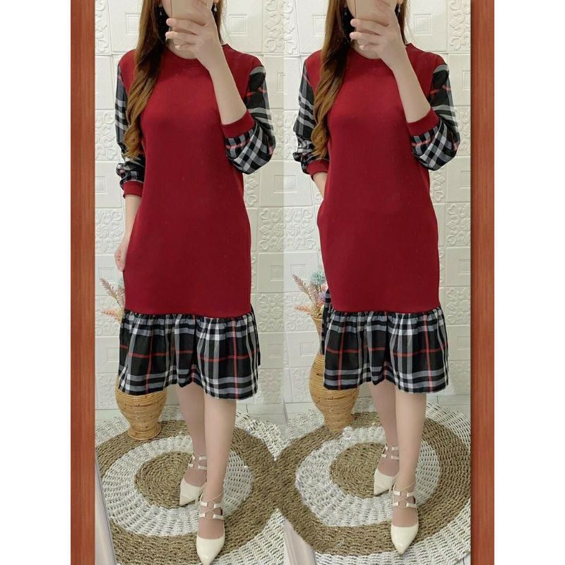 Scuba Dress Big Size