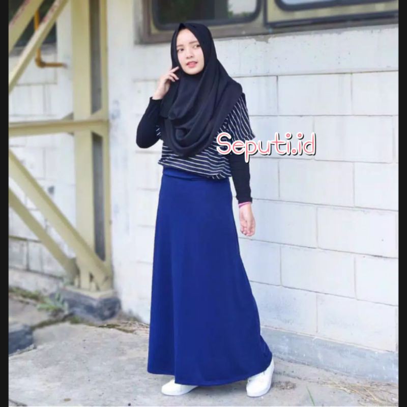 Rok Panjang Spandek Premium High Quality