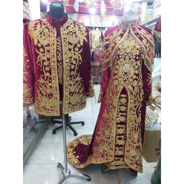 baju pengantin adat minang padang