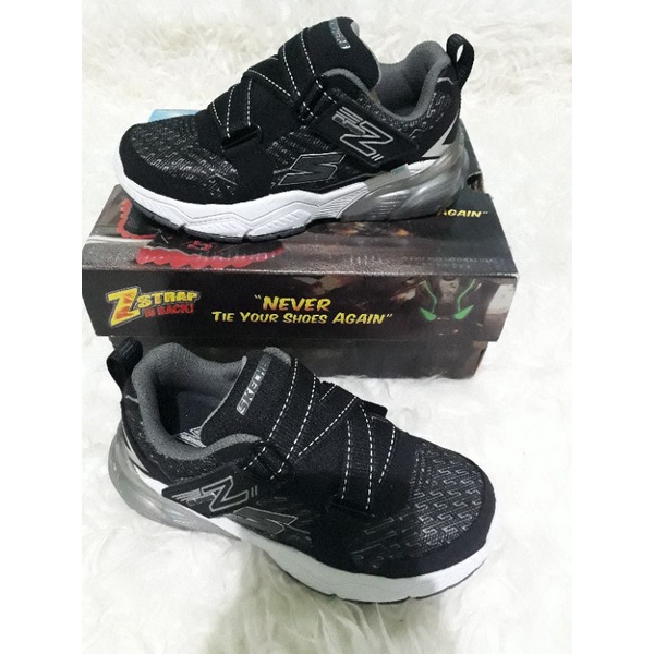 Skechers zstrap kids boy black